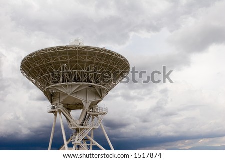 part of radio telescope