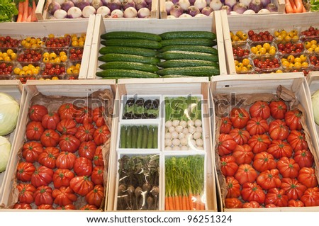 PARIS - FEBRUARY 26: Vegetables (4) at The Paris International Agricultural Show 2012 on February 26, 2012 in Paris