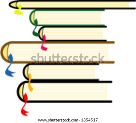 Book Stack Vector