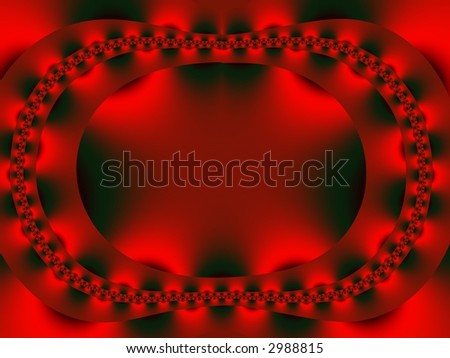 Metal red lace background - abstract illustration