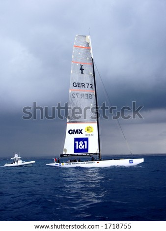 America\'s cup - United internet team Germany - Trapani Act 8