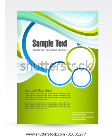 Logo Design Vistaprint on Design For Business Flyer Vector   81831277   Shutterstock