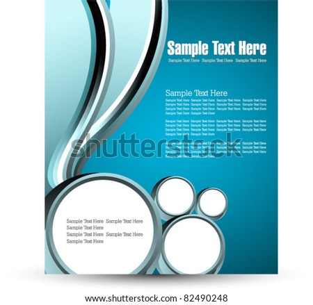 Flyers Design on Business Flyer Design Stock Vector 82490248   Shutterstock