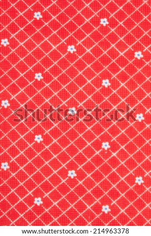 Texture of red tissue in cell scrapbooking background