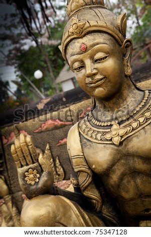Hindu god statue \