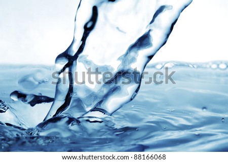 Close up of the body of water for background