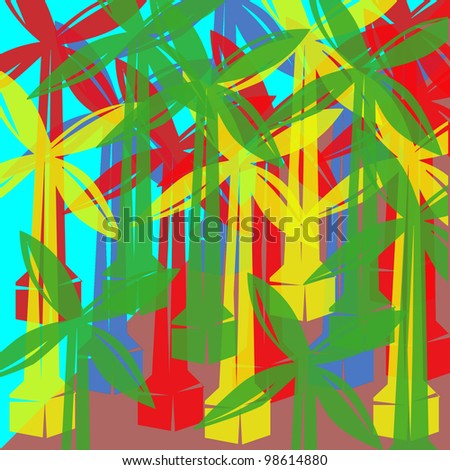 Wind Electric Generator abstract background in pop art style