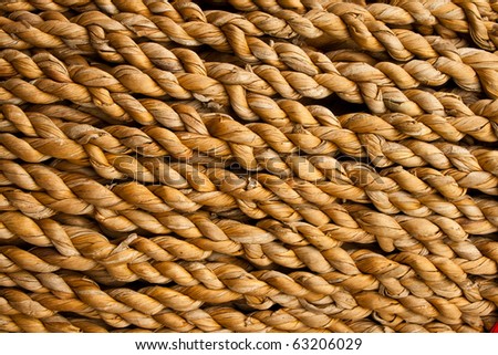Images of natural materials woven material woven by hand from the river in Thailand