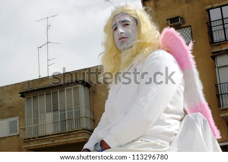 Angel Costume Man