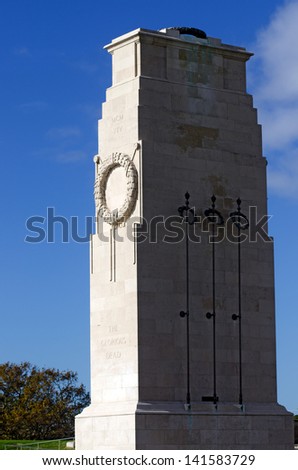 AUCKLAND,NZ - MAY 29:Auckland ANZAC War Memorial on May 29 2013. Every year on 25 April Australian and New Zealand people honour the members of the Army Corps  who fought at  during World War I.