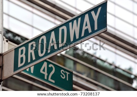 new york city street corner. stock photo : Street sign on