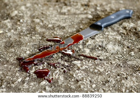 Knife On Floor