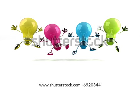 Colored Light Bulbs
