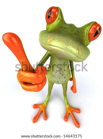 Cute Frog Stock Photo 14643175 : Shutterstock