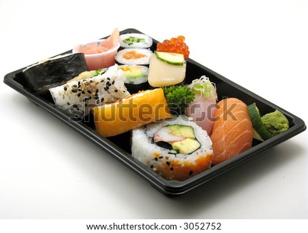 sushi lunch box