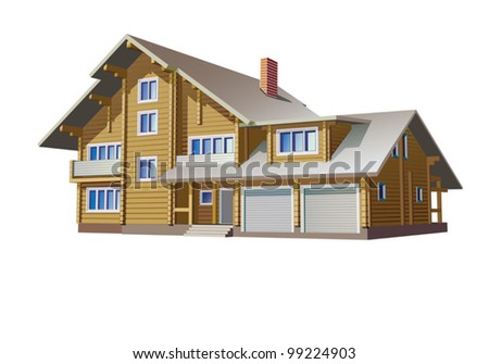 Wooden Farmhouse