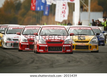 Sports Motorsports Auto Racing Rallying Drivers on Honda Civic Grand Prix Motorsport Racing Stock Photo 2015439