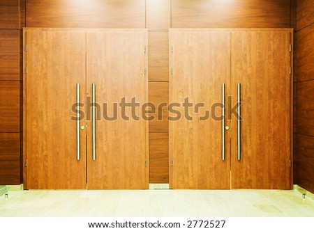 two doors for your choice