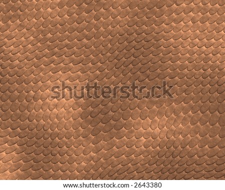 reptile skin background of brown lizard