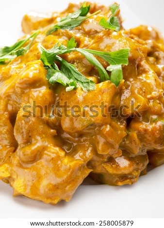 Chicken tikka masala - indian meal