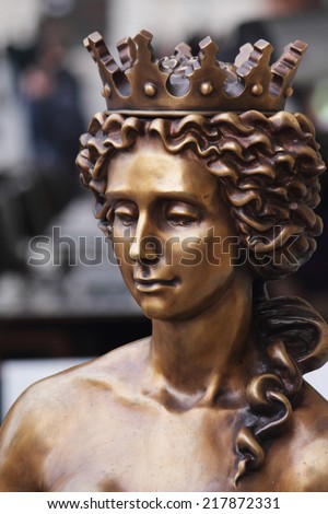 The goddess of love in Greek mythology, Aphrodite (Venus in Roman mythology).