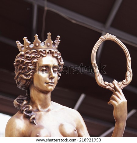 The goddess of love in Greek mythology, Aphrodite (Venus in Roman mythology).