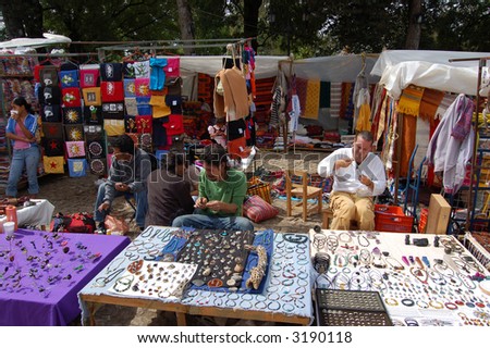 Street Vendors in San Cristobal de las Casas, Chiapas