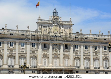 Royal Palace of Madrid (Palacio Real de Madrid) is the official residence of the Spanish Royal Family at the city of Madrid, Spain