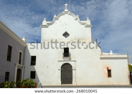 San Jose Church, built in 1532, is a Spanish Gothic architecture in Old San Juan, Puerto Rico.
