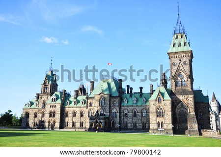 East Block of Parliament Buildings, Ottawa, Ontario, Canada