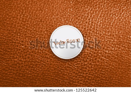 Vector Leather Texture Background