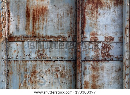 old metal plate background