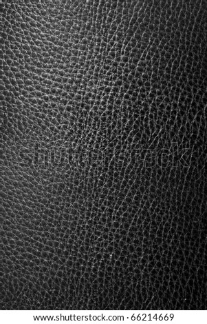 Black leather texture closeup. Useful as background for design-works.