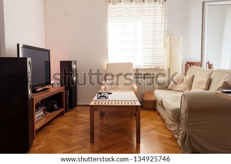 Modern living room - ambient light