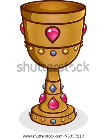 cartoon golden cup