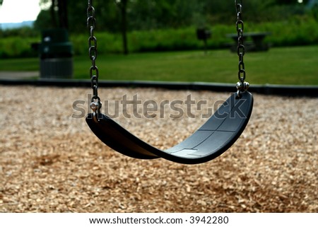 a park swing