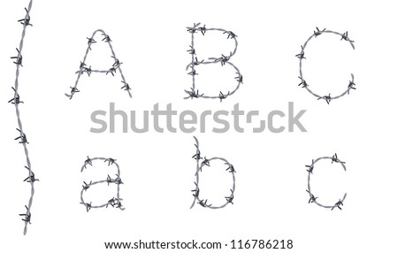 Barb Wire Font