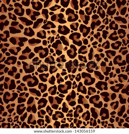 Leopard pattern, repeating background