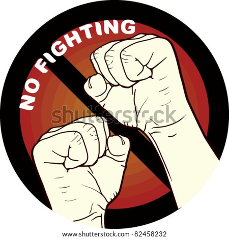 no fighting pictures