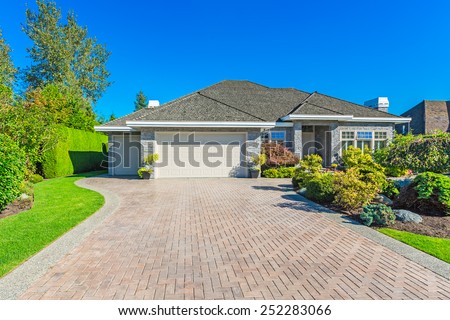 Very neat and tidy home with gorgeous outdoor landscape in suburbs of Vancouver, Canada
