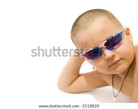 funny kid pictures. stock photo : Funny kid