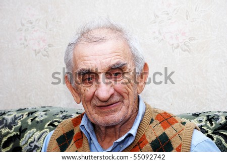 Portrait of a senior men