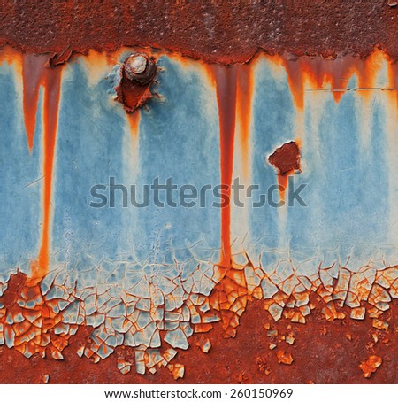 Rusty metal abstract background