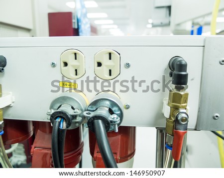 Electrical High voltage Outlet in  factory
