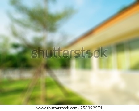 abstract blur background for web design, colorful , blurred, wallpaper,Street of residential house,illustration