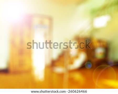 vintage wooden interior,abstract blur background for web design,  colorful , blurred, wallpaper