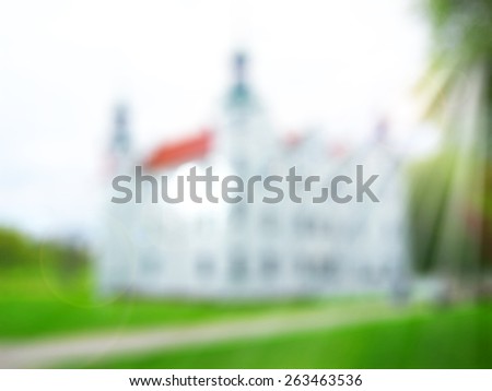 Castle,abstract blur background for web design,colorful, blurred,texture, wallpaper,illustration