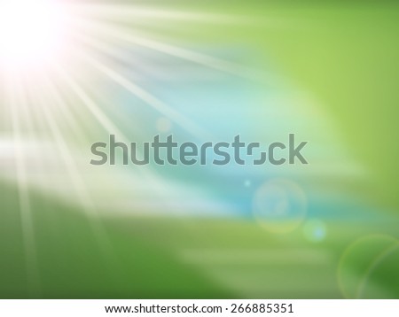 Green landscape,abstract blur background for web design, colorful, blurred, wallpaper,illustration