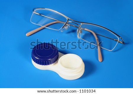 eye glasses and contact lenses