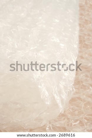 clear bubble wrap used for packaging fragile objects